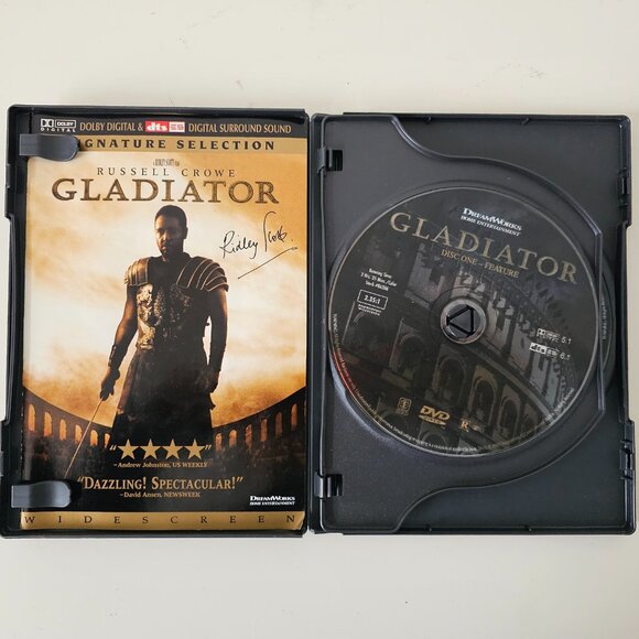 Gladiator DVD 2000 Widescreen Signature Selection - Russell Crowe, Joaquin Phoen - Picture 2 of 6